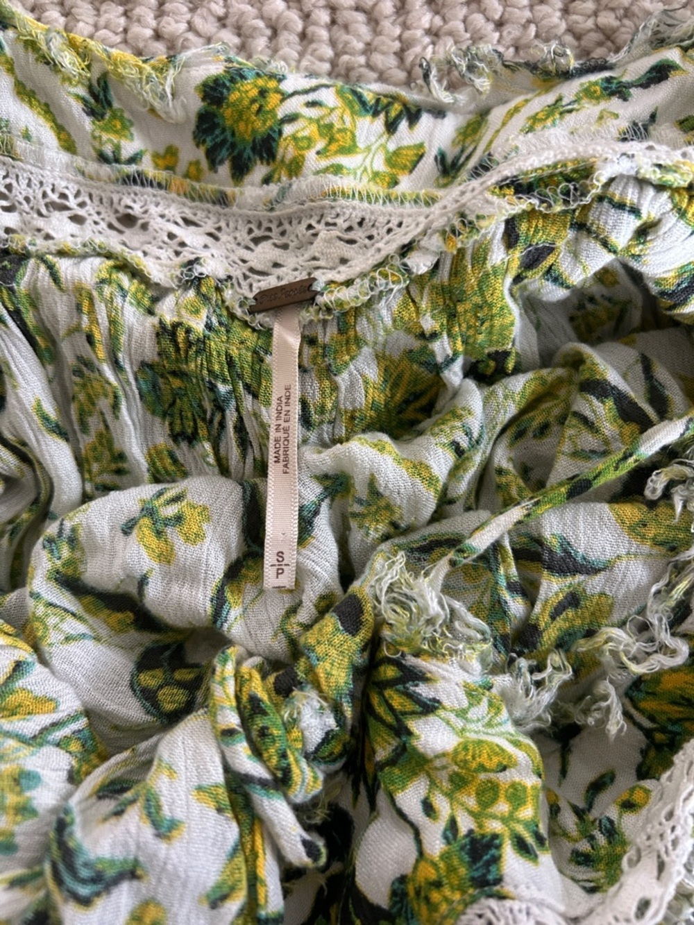 Free People Take Me With You Mini Ruffle Sundress - Picture 5 of 6